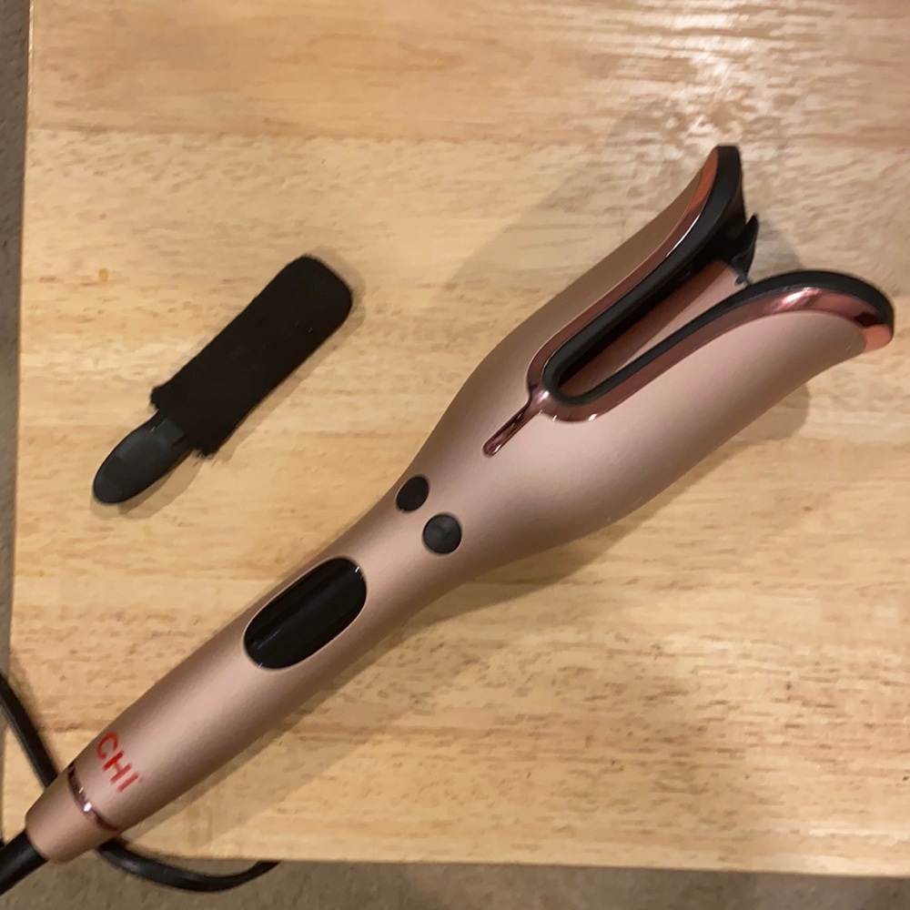 CHI Spin N Curl Rose Gold 1”